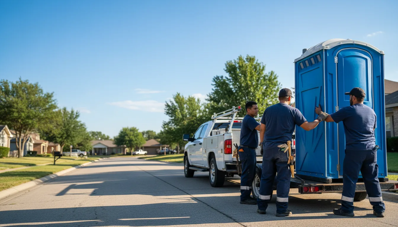 Portable Toilet Rental in Rankin, TX near me